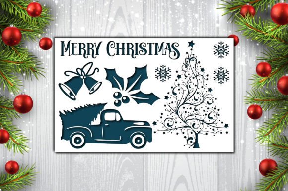 Download Merry Christmas Card SVG - Christmas card svg Collection