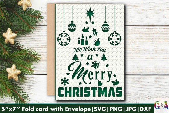 Download Merry Christmas Card Svg File for Cricut - Christmas card svg Collection