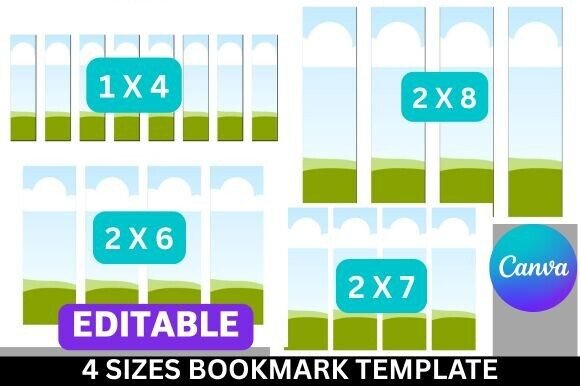 Download Editable Canva Bookmark Template - Premium Resources