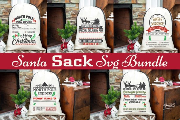 Download Santa Sack SVG Bundle. - Santa sack svg bundle Collection