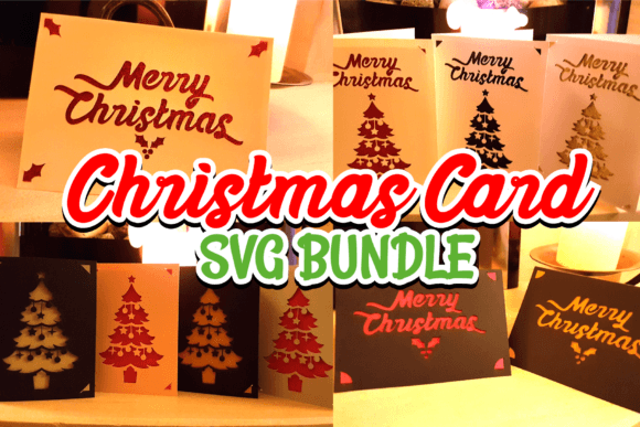 Download Christmas Card SVG Design Bundle - Christmas card svg Collection