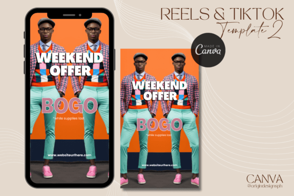 Download Canva Reels TikTok Shorts-Template2 - Canva Collection